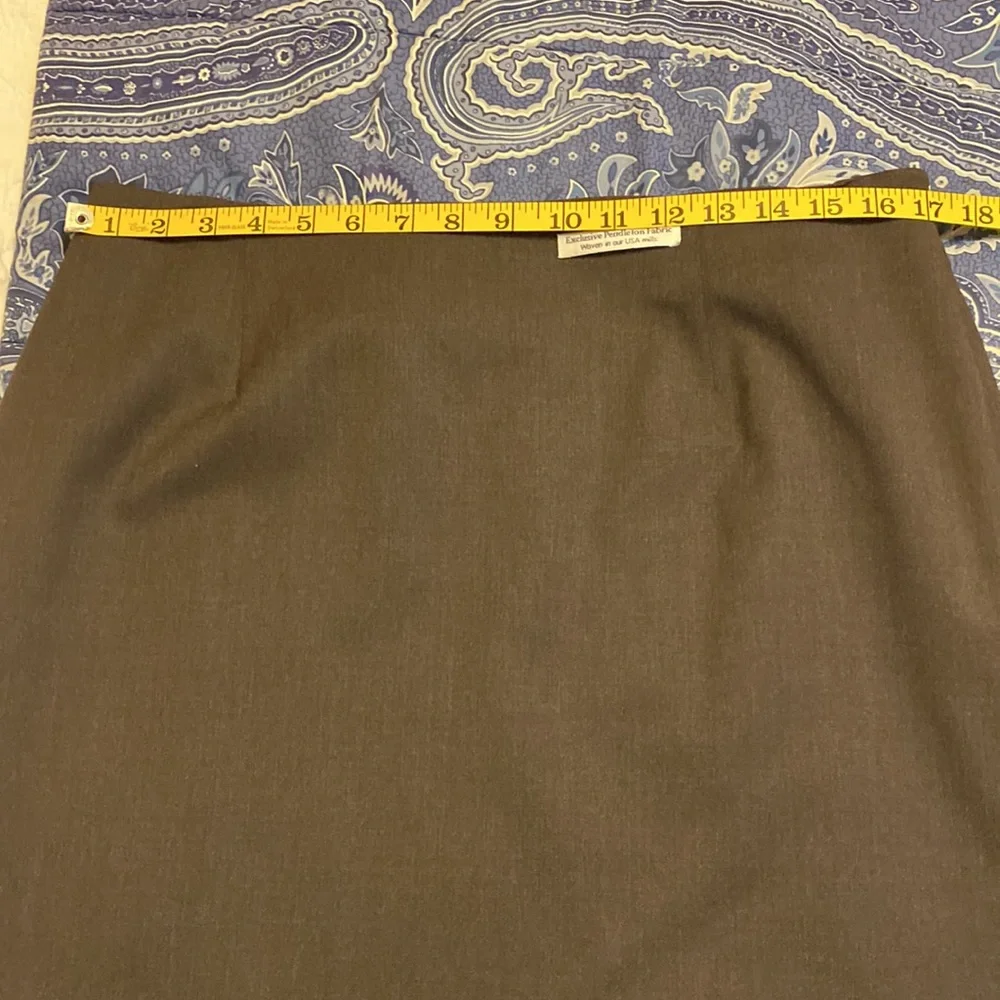 🦋 Pendleton brown skirt size 14 - Picture 7 of 8